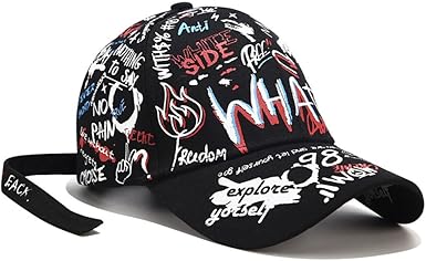 Men's Baseball Hip Hop Cap Graffiti Baseball Cap Unisex Hat