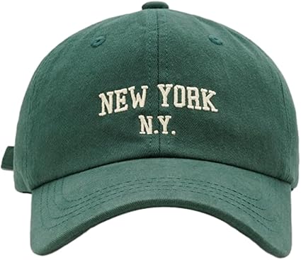 Top Baseball Caps for Women-Men Outdoor Baseball Hats New York Golf Sports Hat Curved